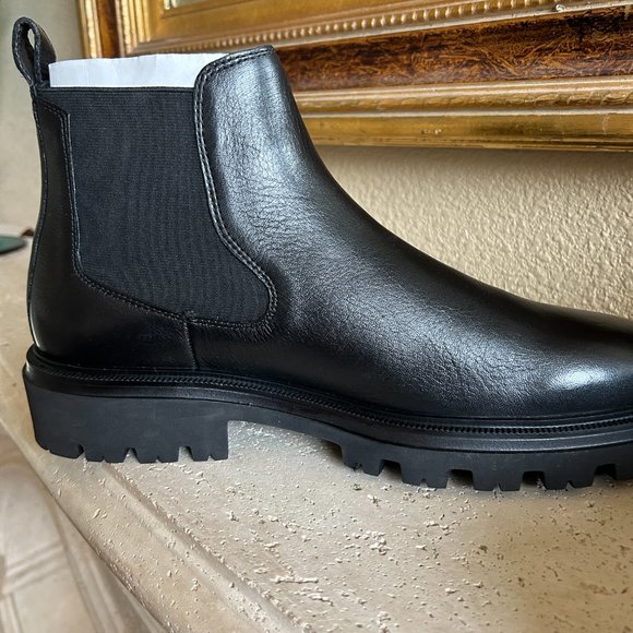 Massimo Dutti Men's Chelsea Boots With Track Soles NWT Size EU 41/ US 8 - Picture 11 of 11